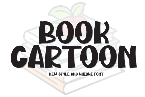 Book Cartoon: A Playful Display Font for Engaging Campaigns