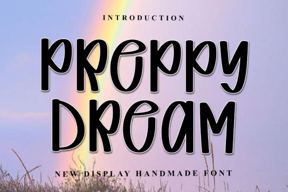 Bring Enchantment to Your Creations with Preppy Dream Font