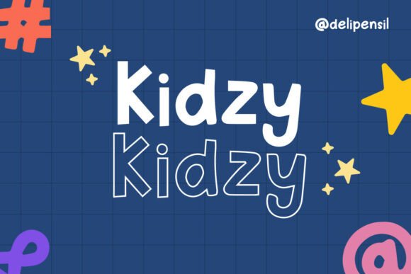 Bringing Fun to Branding with Kidzy Font
