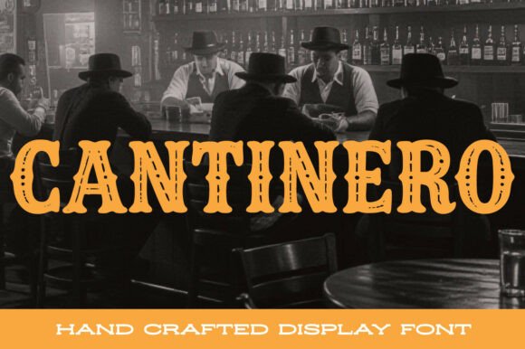 Cantinero: A Vintage Western Display Font for Editorial Charm