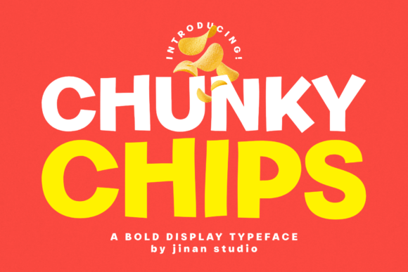 Chunky Chips: A Bold and Playful Display Font