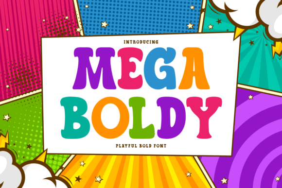 Discover Mega Boldy: A Playful Font for Editorial Design
