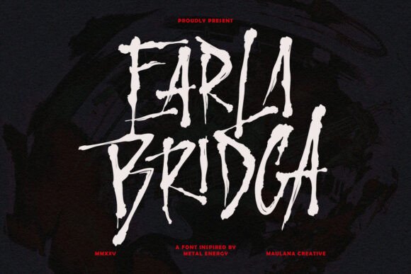 Earla Bridga: The Perfect Font for Bold Branding