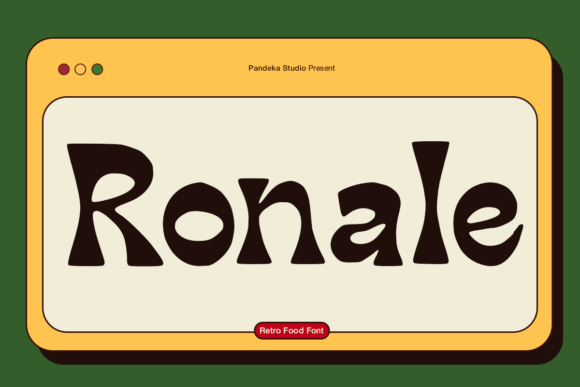 Enhance Your Brand with Ronale: A Groovy Retro Font