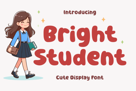 Enhance Your Editorial Design with Bright Student Font