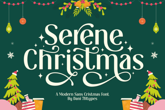 Enhance Your Holiday Campaigns with Serene Christmas Font