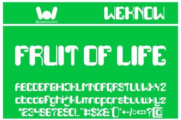 Fruit of Life: A Versatile Display Font for Editorial Elegance