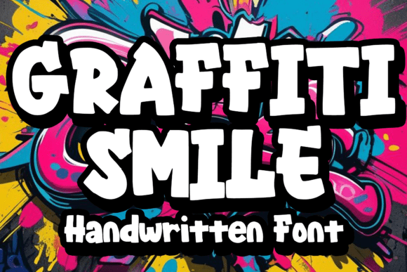 Graffiti Smile: A Bold, Playful Font for Creative Projects