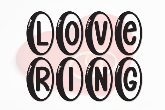 Love Ring: A Font for Polished and Playful Branding
