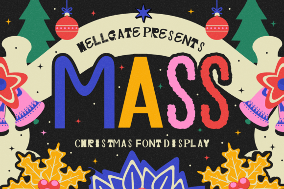 Mass: A Playful Font for Creative Handmade Products