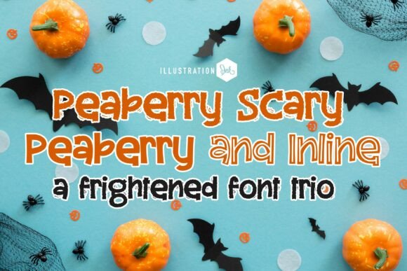 Peaberry Scary Trio: A Spooky and Playful Font for Marketers