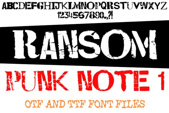 Ransom Punk Note 1: A Bold Typeface for Editorial Edge