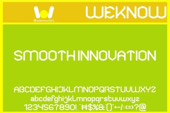 Smooth Innovation: A Futuristic Font for Modern Campaigns