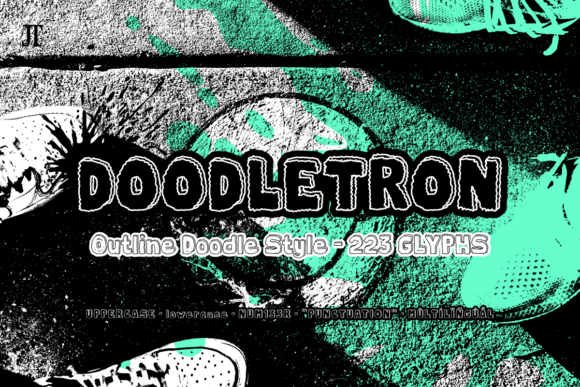 Transform Your Brand with Doodletron: A Playful Font for Business