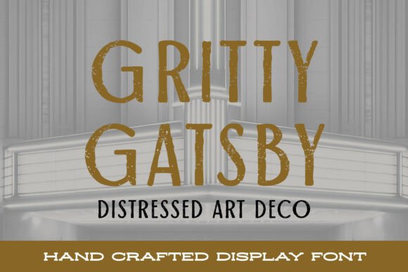 Transform Your Brand with Gritty Gatsby Font