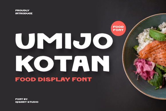 Umijo Kotan: A Bold Display Font for Your Brand