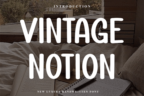 Vintage Notion: A Festive Typeface for Editorial Charm
